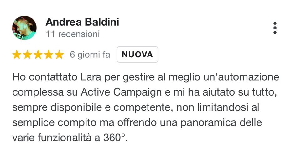 recensione andrea